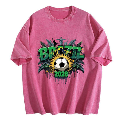 2026 World Cup Cotton T-Shirt Brazil