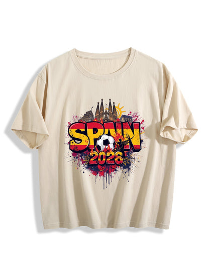 World Cup 2026 Women's Crop Top T-Shirt Spain