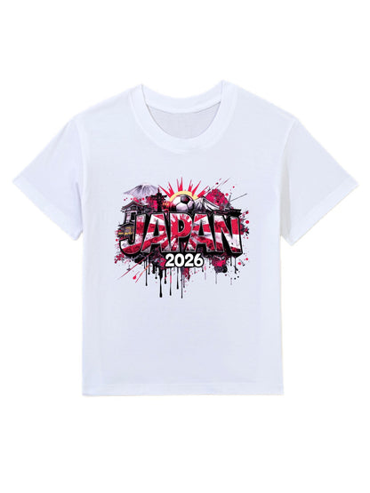 Wolrd Cup 2026 Children's T-shirt Japan