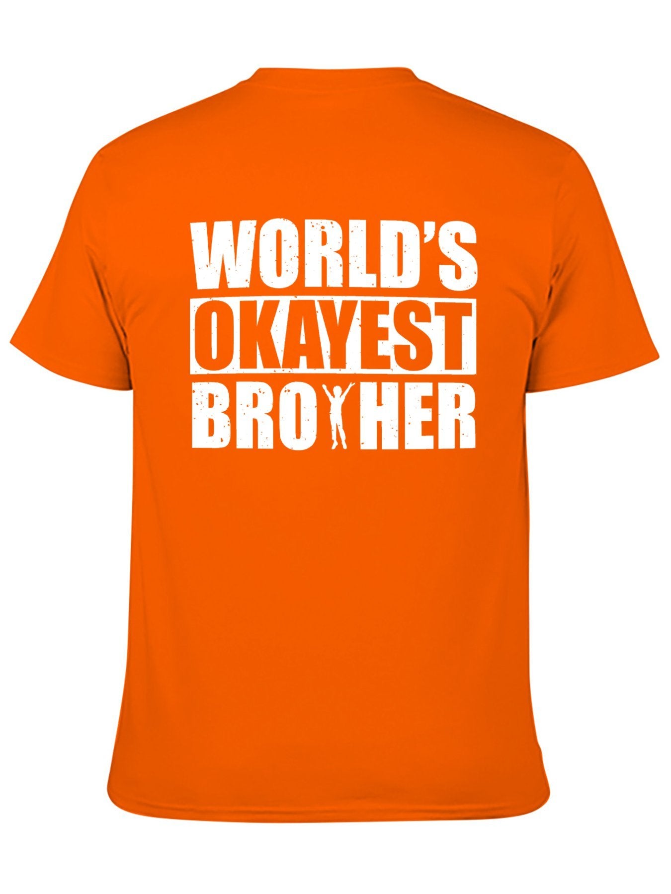 Unisex Cotton T-Shirt with Back Heat Transfer Printxb9hzy3hdsju