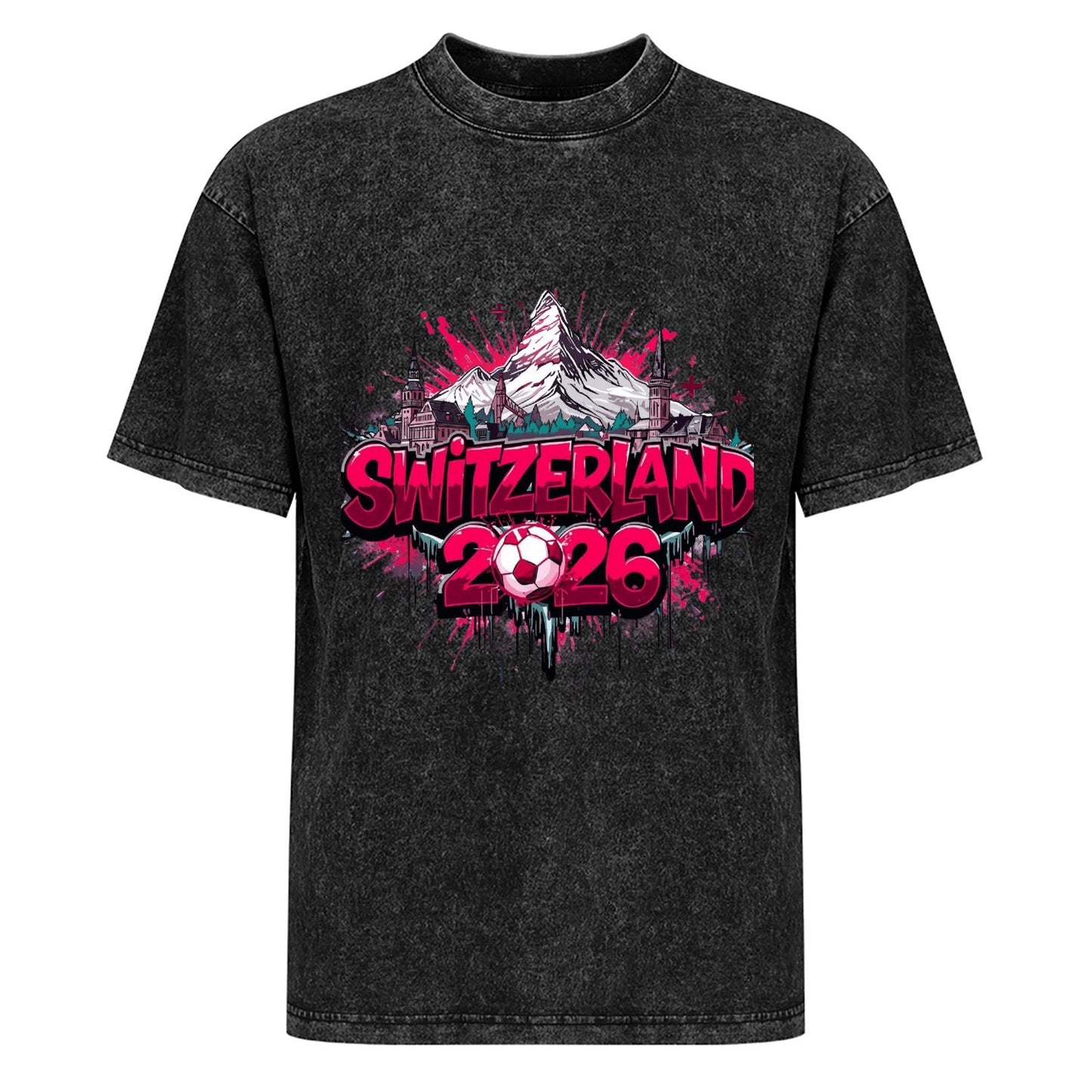 2026 World Cup Cotton T-Shirt Swizzerland