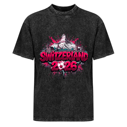 2026 World Cup Cotton T-Shirt Swizzerland