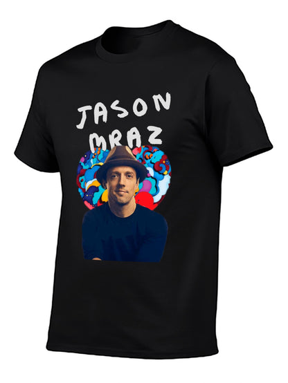 Music Unisex Cotton T-Shirt with Front Heat Transfer Print Xbbxosuzexyv