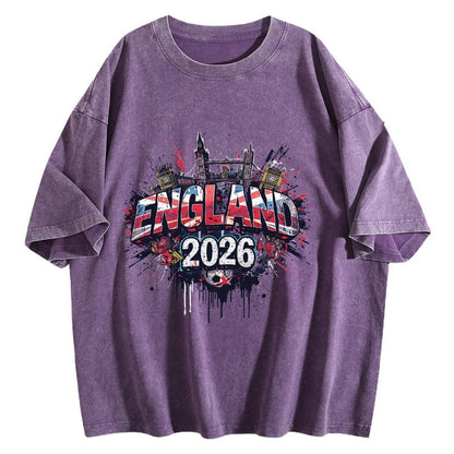 2026 World Cup Cotton T-Shirt England