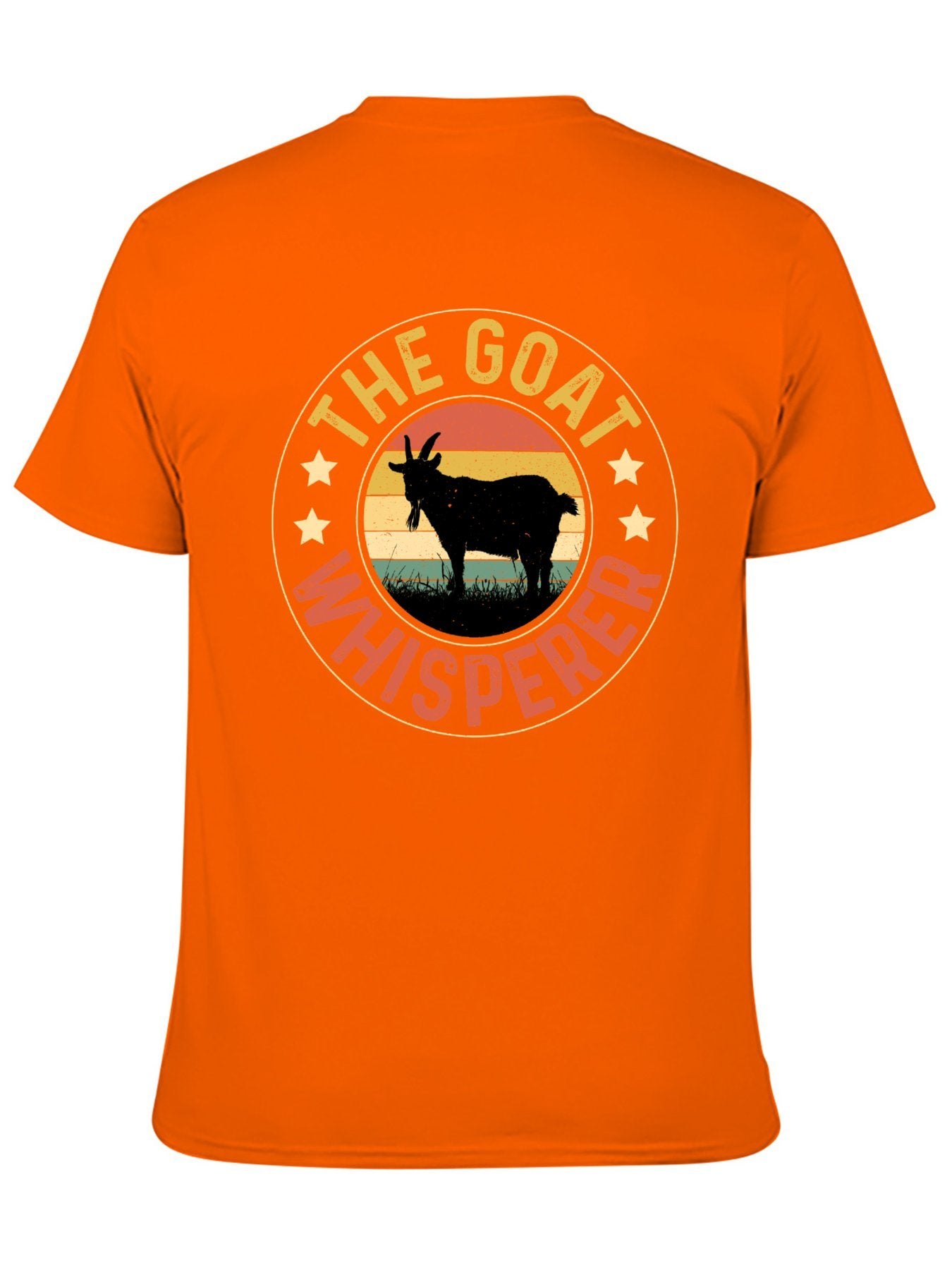 Unisex Cotton T-Shirt with Back Heat Transfer Printxb443svordle