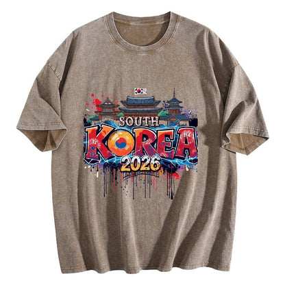 2026 World Cup Cotton T-Shirt Korea