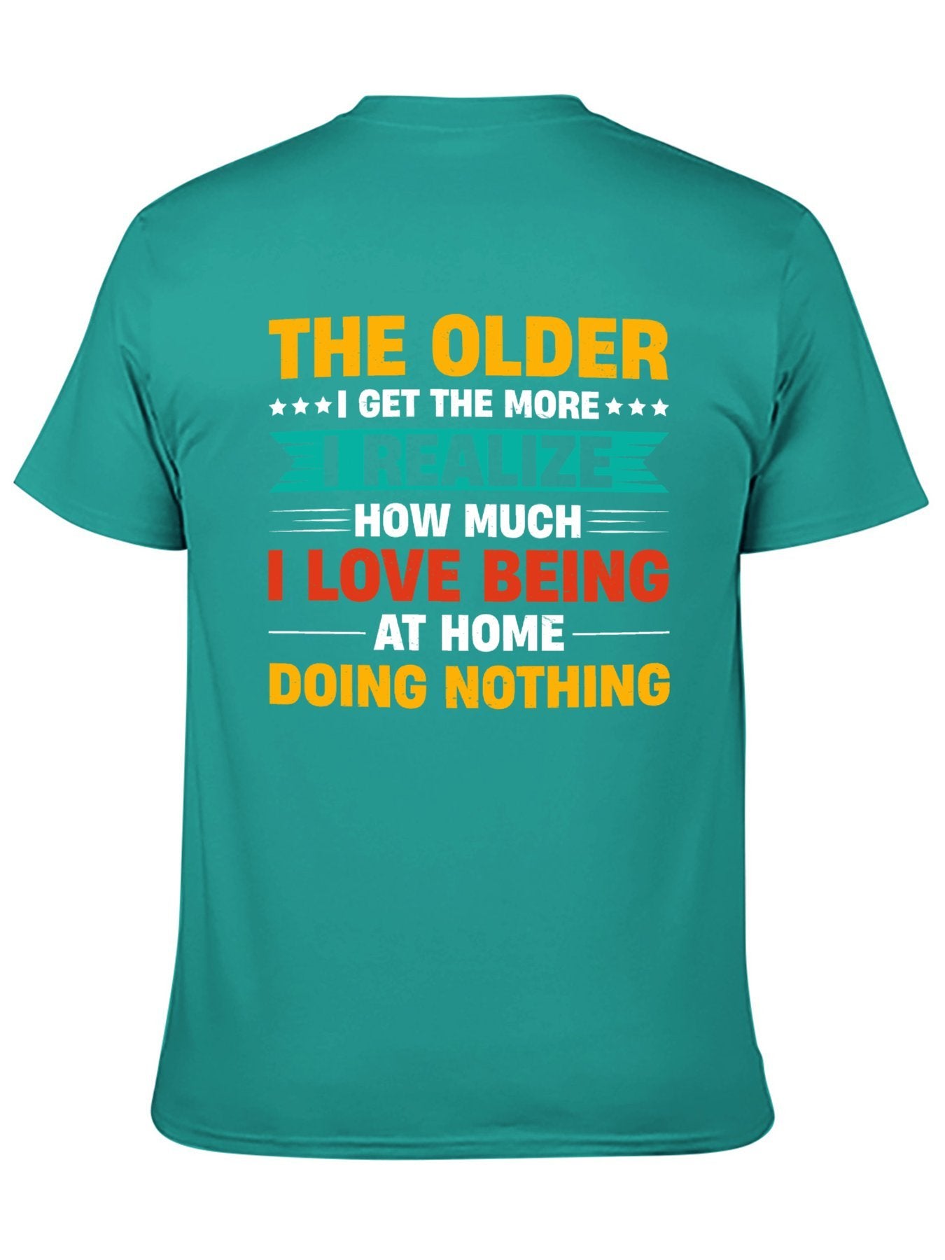 Unisex Cotton T-Shirt with Back Heat Transfer Printxb443sfeu13d