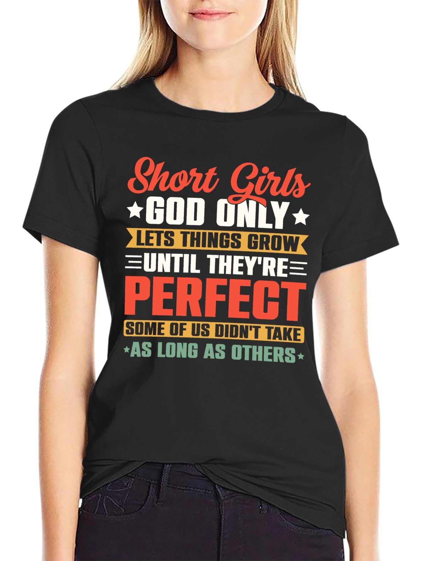 Unisex Cotton T-Shirt with Front Heat Transfer Printxb44hj3czj5k