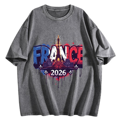 2026 World Cup Cotton T-Shirt France
