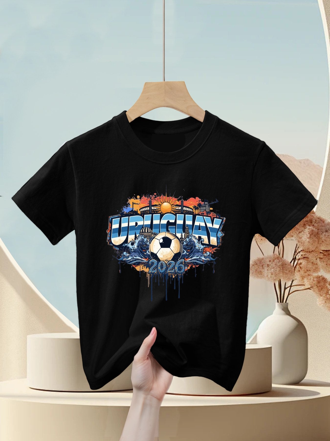 Wolrd Cup 2026 Children's T-shirt Uruguay