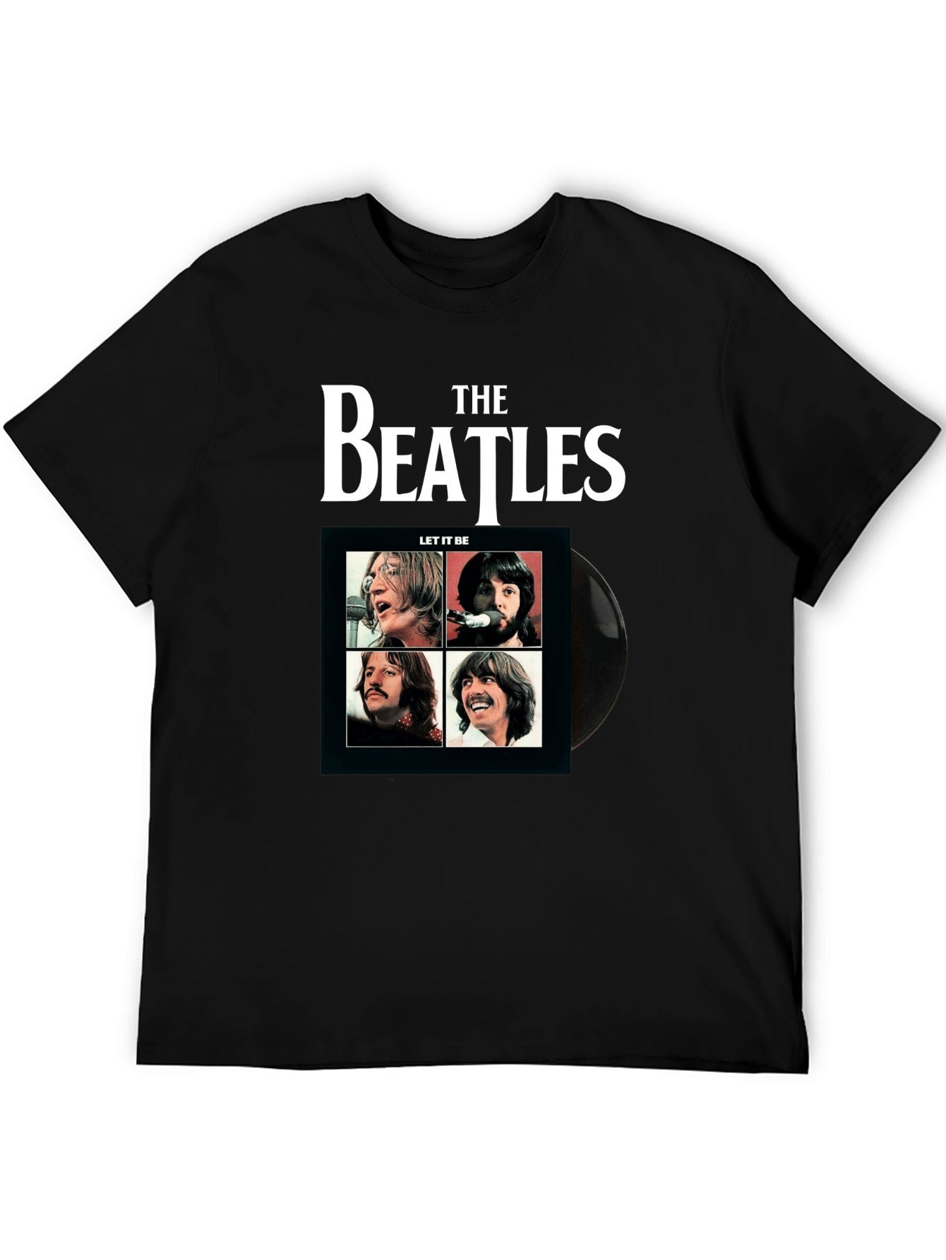 Music Unisex Cotton T-Shirt with Front Heat Transfer Print Xbb950j4vnug