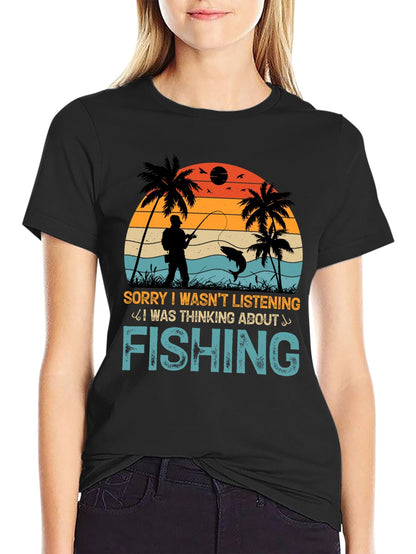 Unisex Cotton T-Shirt with Front Heat Transfer Printxb44hj10n3eg