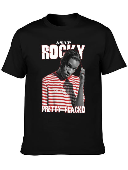 Music Unisex Cotton T-Shirt with Front Heat Transfer Print Xbbxosb3ly61