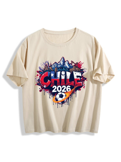 World Cup 2026 Women's Crop Top T-Shirt Chile