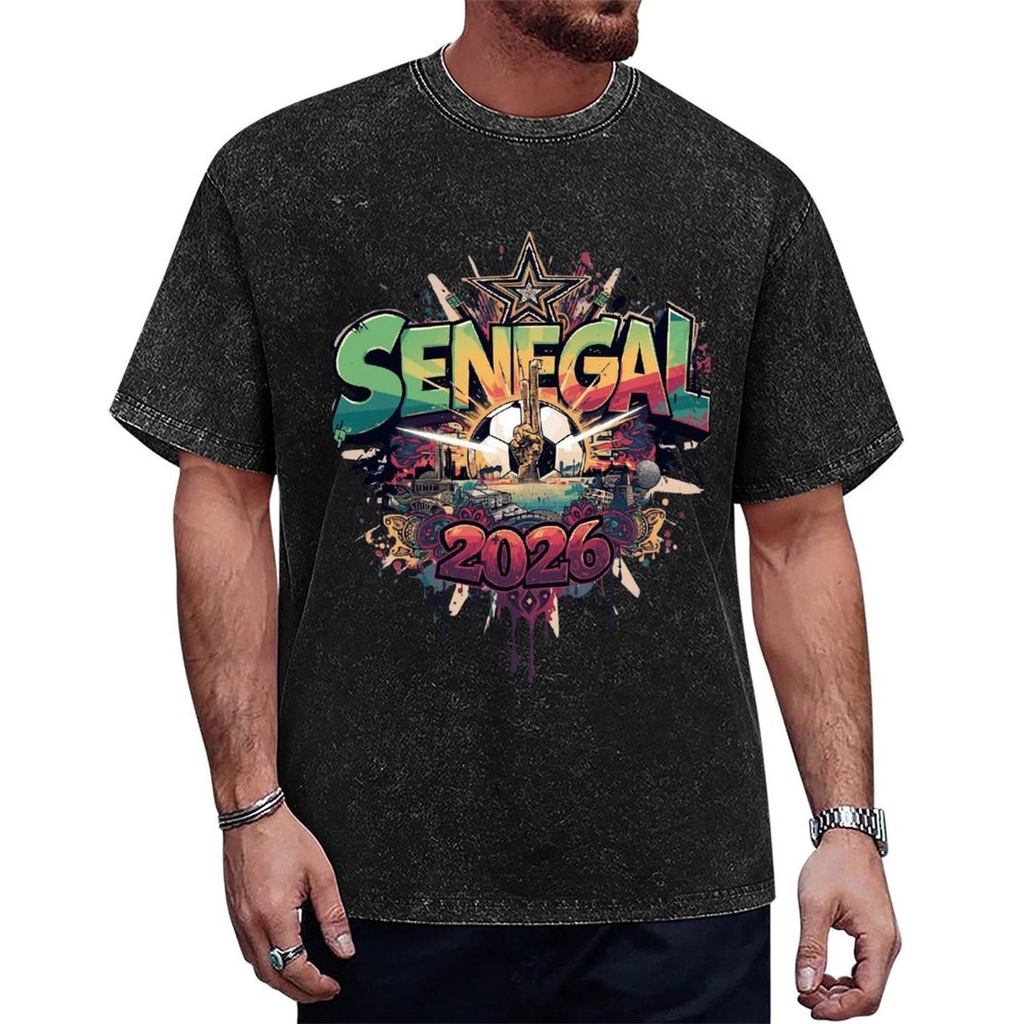 2026 World Cup Cotton T-Shirt Senegal