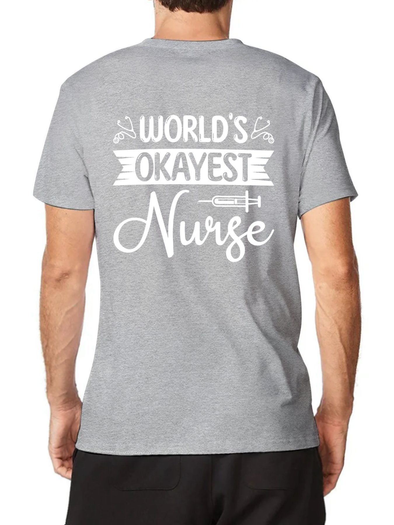 Unisex Cotton T-Shirt with Back Heat Transfer Printxb9hzy393gct