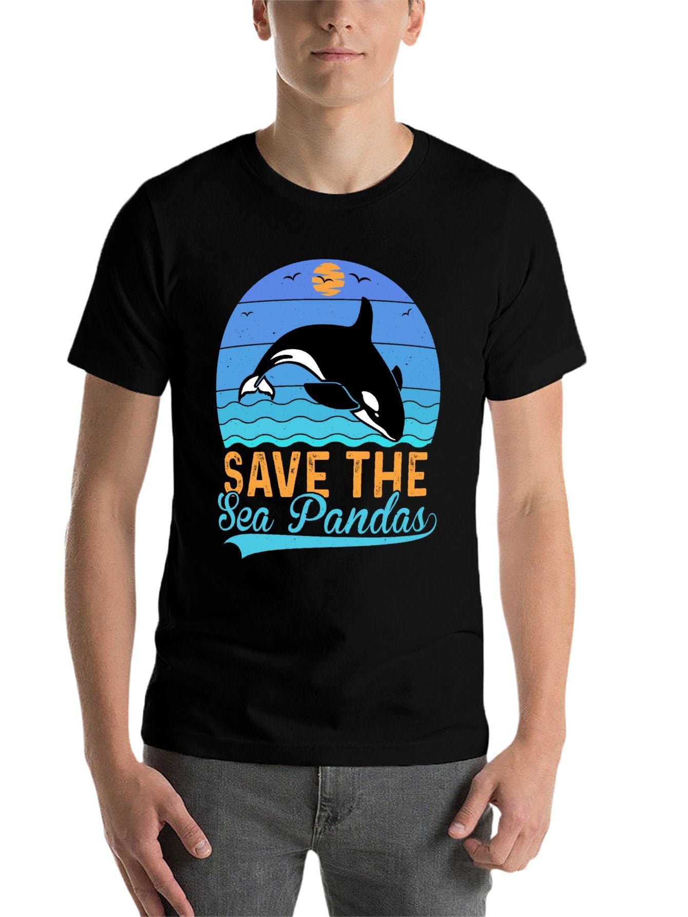 Unisex Cotton T-Shirt with Front Heat Transfer Printxb4v2e7ncnnk