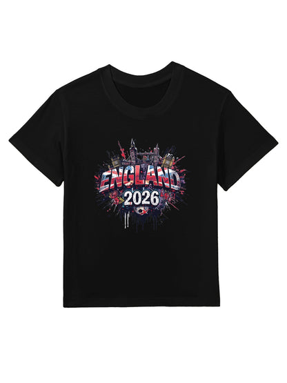 Wolrd Cup 2026 Children's T-shirt England