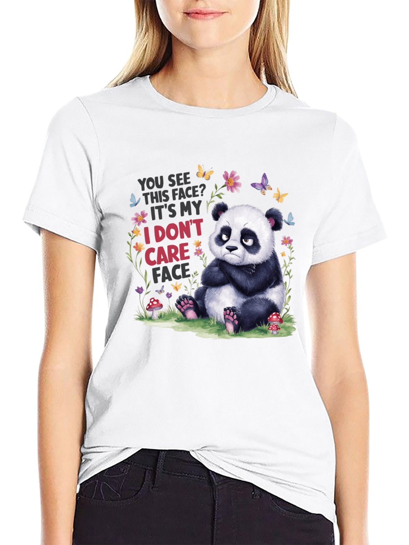 Funny Animals Unisex Cotton T-Shirt with Front Heat Transfer Print Xg2wdsr7c0y0