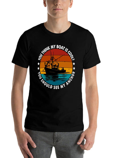 Unisex Cotton T-Shirt with Front Heat Transfer Printxb9g5oh8erqr