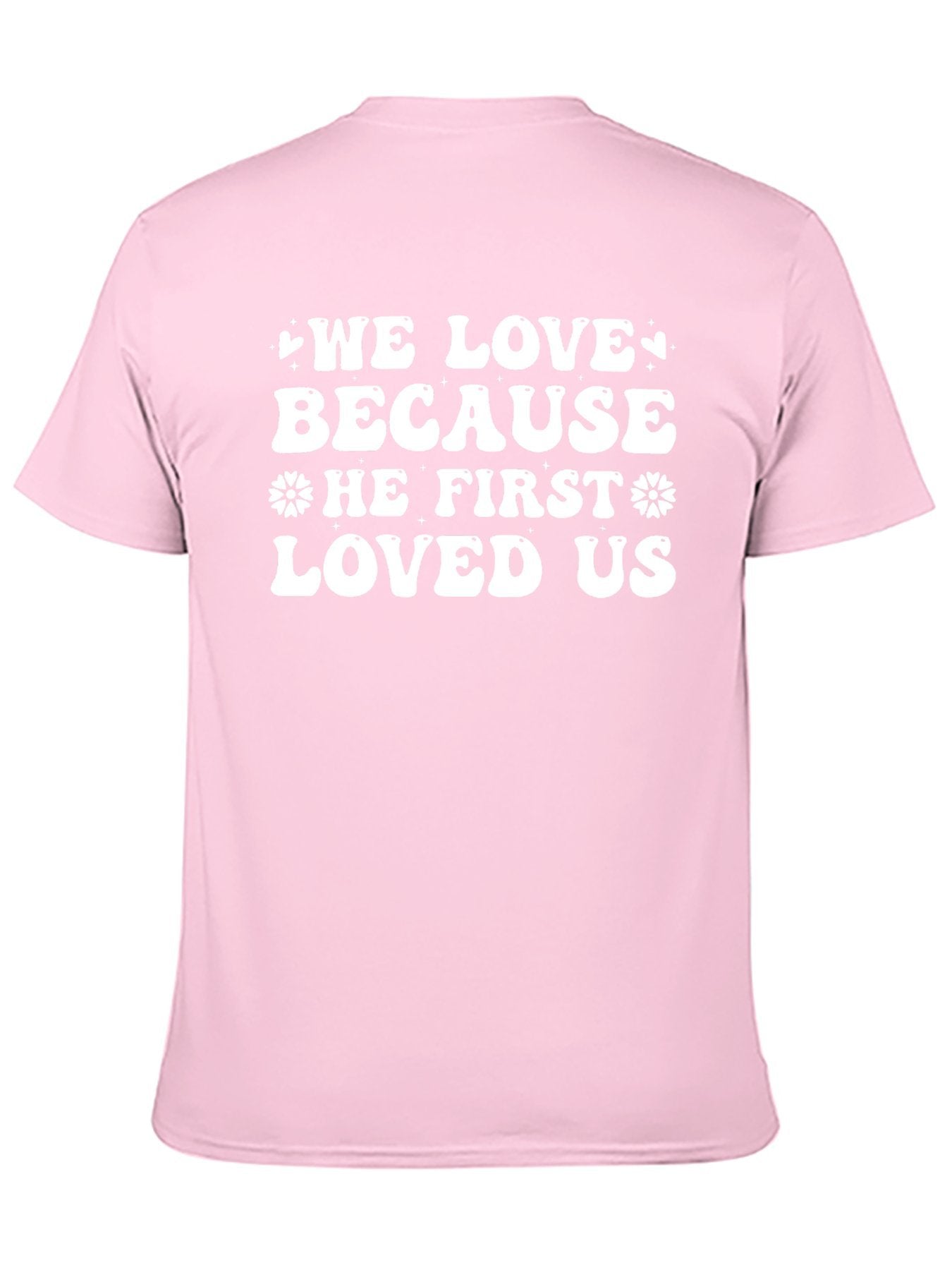 Unisex Cotton T-Shirt with Back Heat Transfer Printxb9hztqm99be