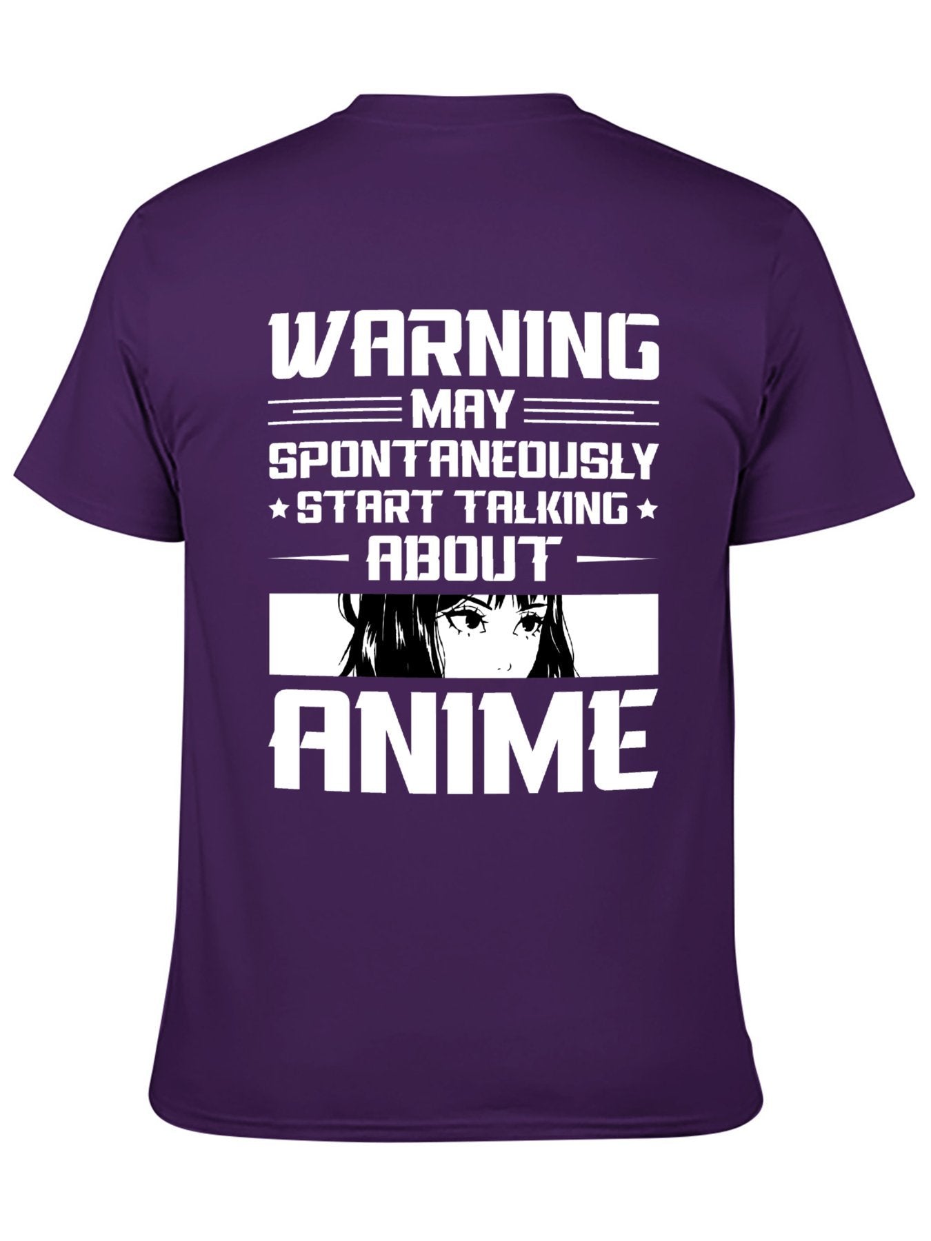 Unisex Cotton T-Shirt with Back Heat Transfer Printxb9hz610bgnc