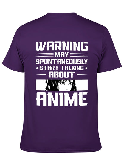 Unisex Cotton T-Shirt with Back Heat Transfer Printxb9hz610bgnc