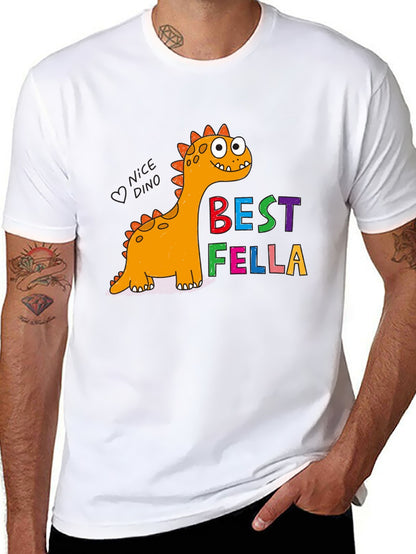 Funny Animals Unisex Cotton T-Shirt with Front Heat Transfer Print Xg2wdsbrgznv