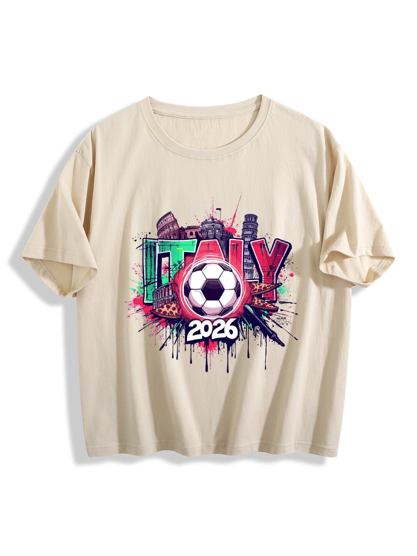 World Cup 2026 Women's Crop Top T-Shirt Italy