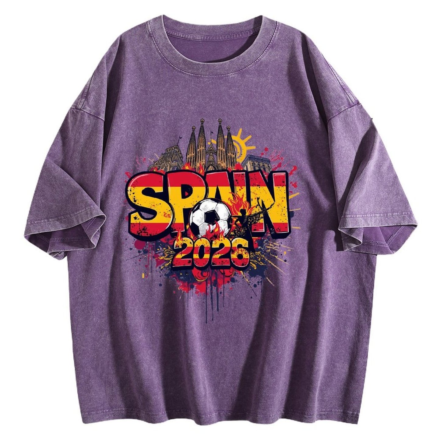 2026 World Cup Cotton T-Shirt Spain