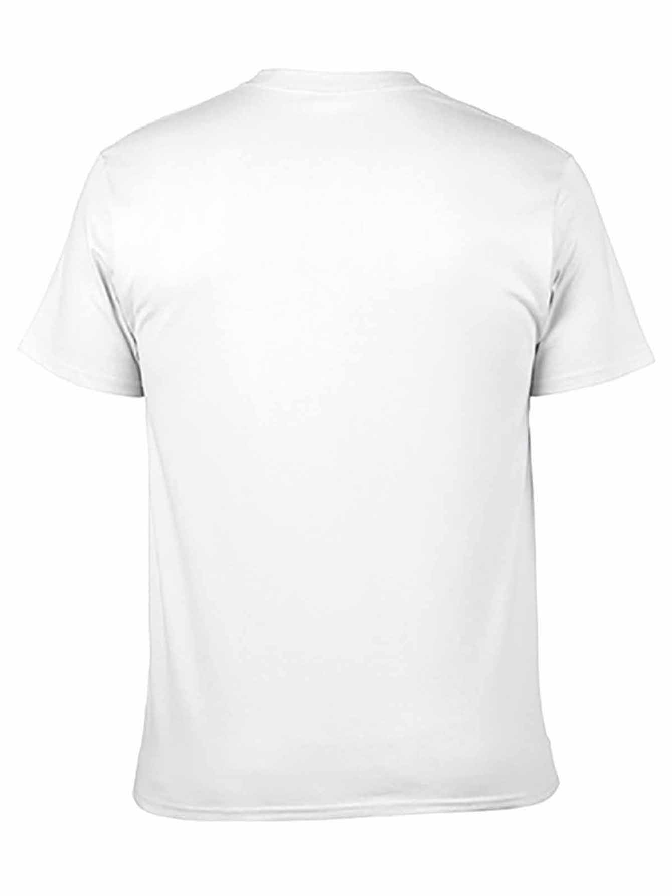 Funny Animals Unisex Cotton T-Shirt with Front Heat Transfer Print Xg2wds6lmbvg