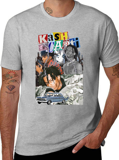 Music Unisex Cotton T-Shirt with Front Heat Transfer Print Xbbxo22yqsr1