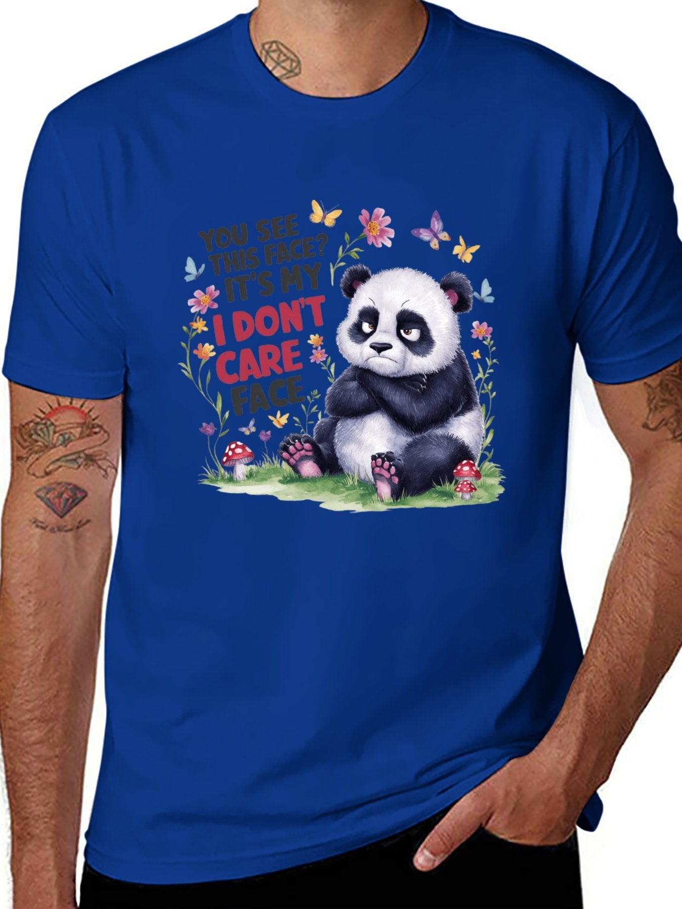 Funny Animals Unisex Cotton T-Shirt with Front Heat Transfer Print Xg2wdsr7c0y0