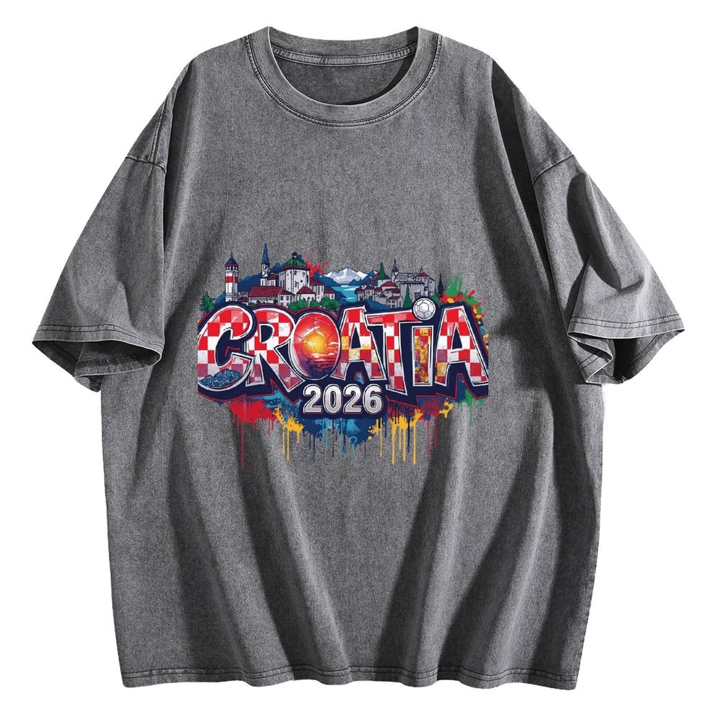 2026 World Cup Cotton T-Shirt Croatia
