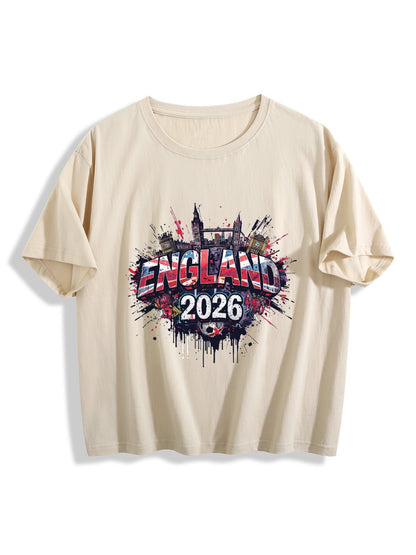 World Cup 2026 Women's Crop Top T-Shirt England