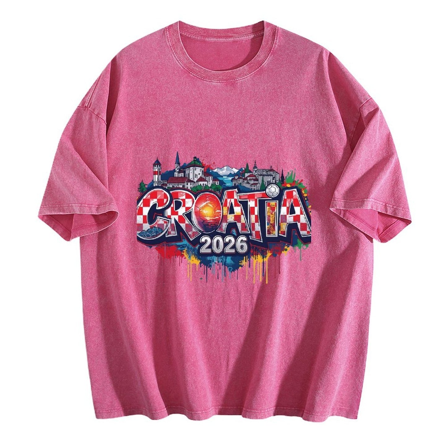 2026 World Cup Cotton T-Shirt Croatia