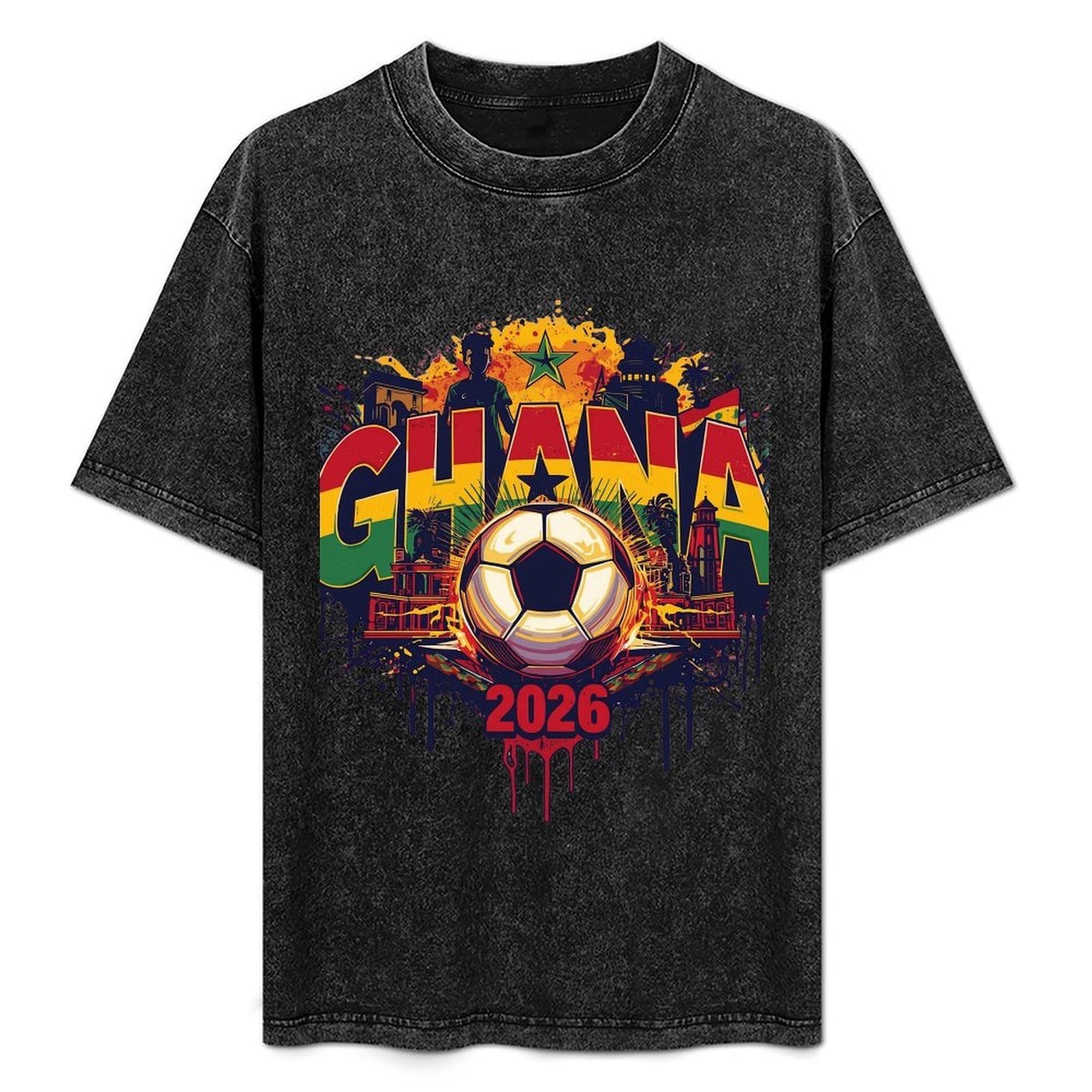 2026 World Cup Cotton T-Shirt Ghana