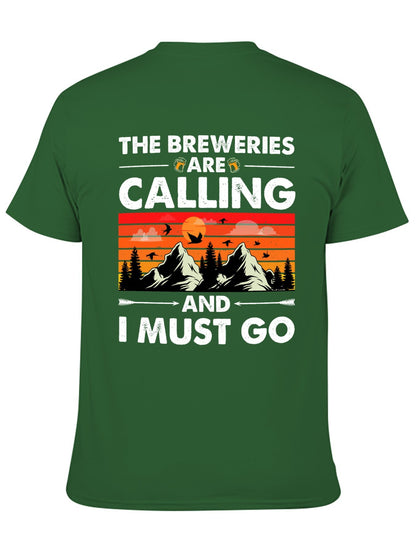 Unisex Cotton T-Shirt with Back Heat Transfer Printxb443st22dkt