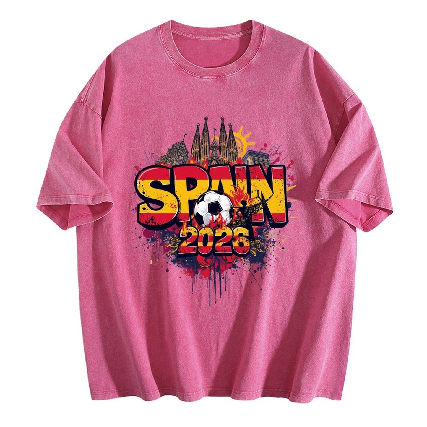 2026 World Cup Cotton T-Shirt Spain