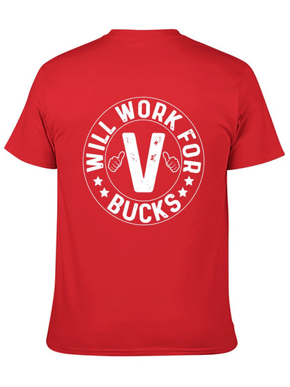 Unisex Cotton T-Shirt with Back Heat Transfer Printxb9hznzmnv9u