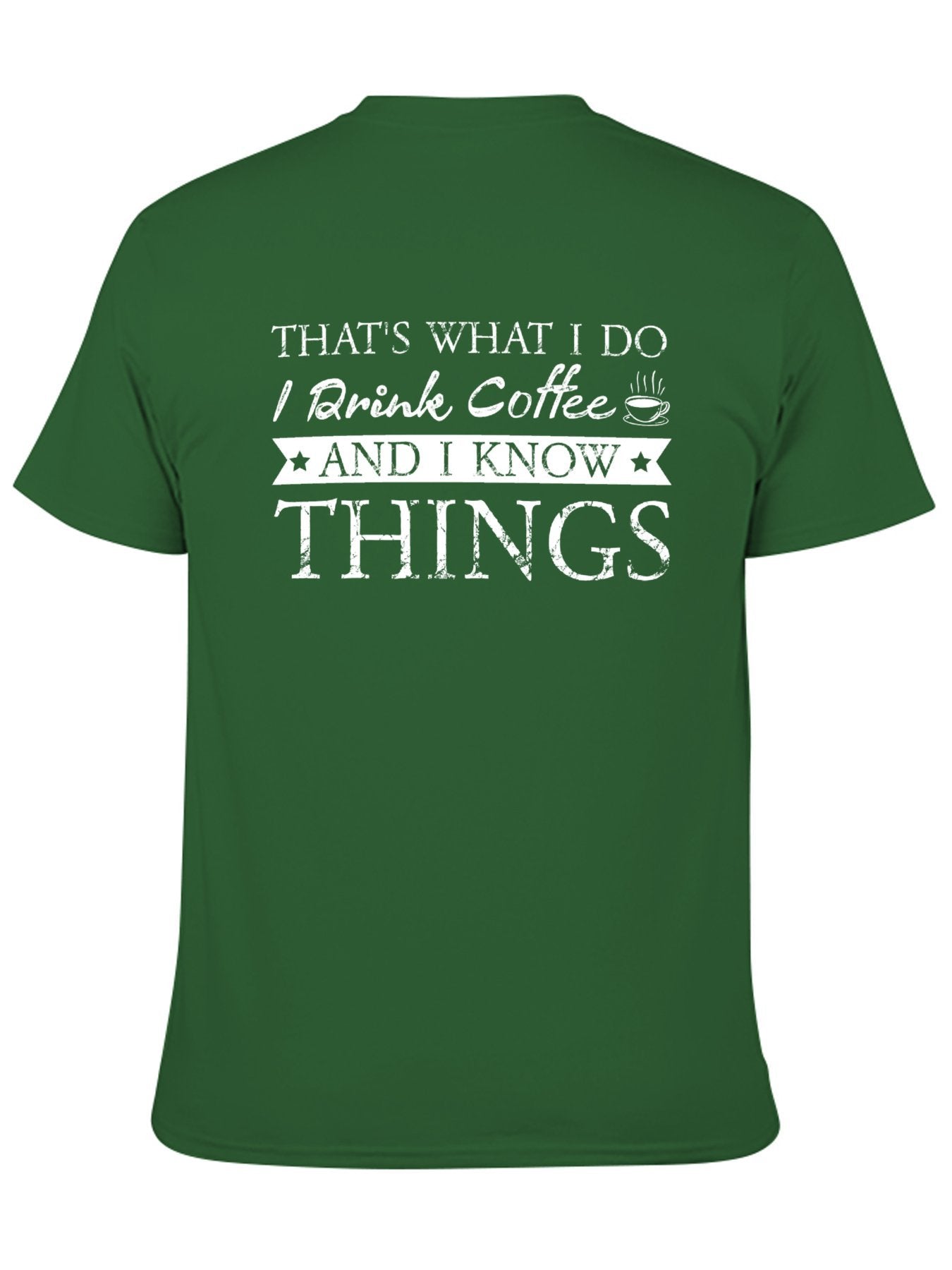 Unisex Cotton T-Shirt with Back Heat Transfer Printxb4432w2jdwu