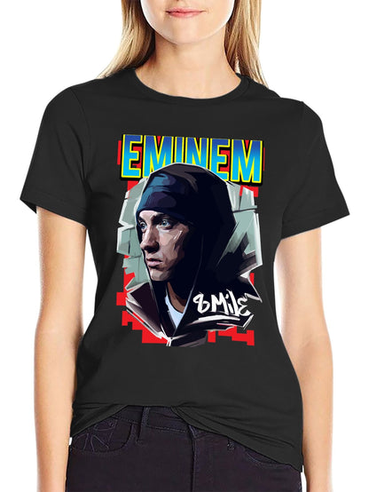 Music Unisex Cotton T-Shirt with Front Heat Transfer Print Xbbxy8z1lc3v