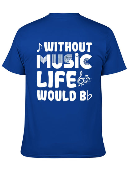 Unisex Cotton T-Shirt with Back Heat Transfer Printxb9hzy49hcs1