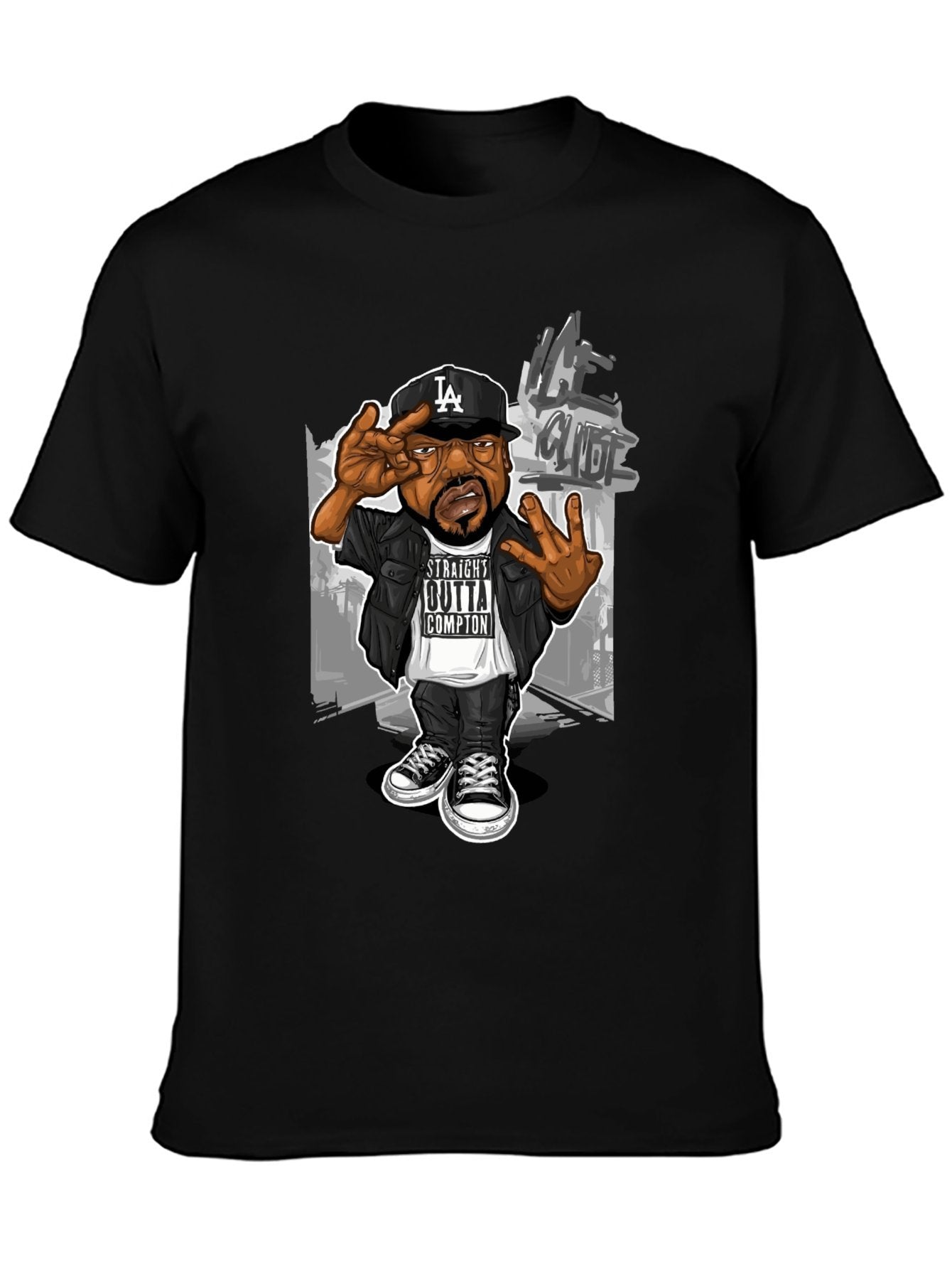 Music Unisex Cotton T-Shirt with Front Heat Transfer Print Xbbxy2c3evwc