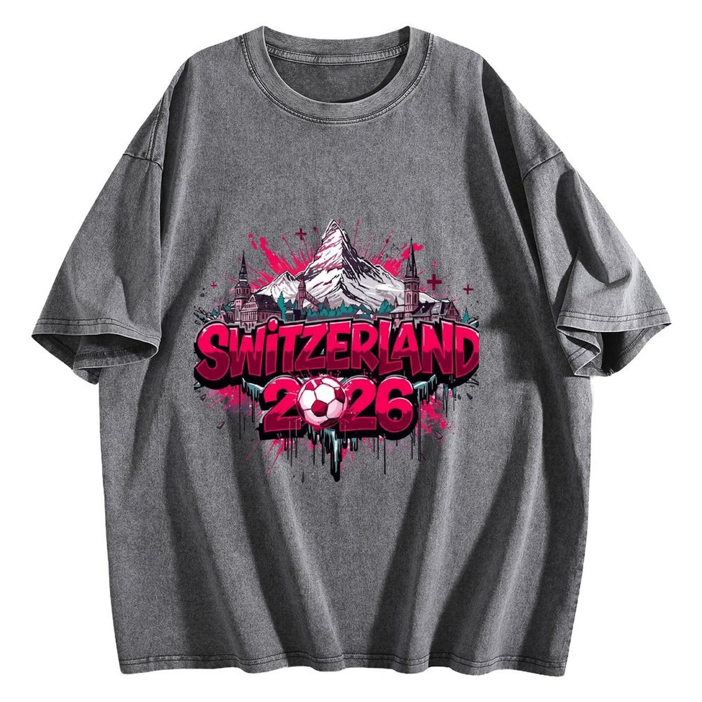 2026 World Cup Cotton T-Shirt Swizzerland