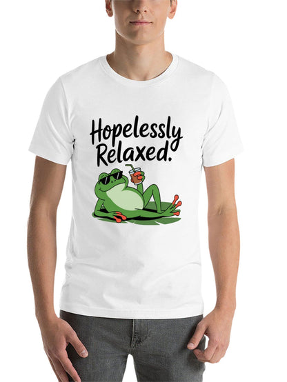 Funny Animals Unisex Cotton T-Shirt with Front Heat Transfer Print Xg2wdd45qp80