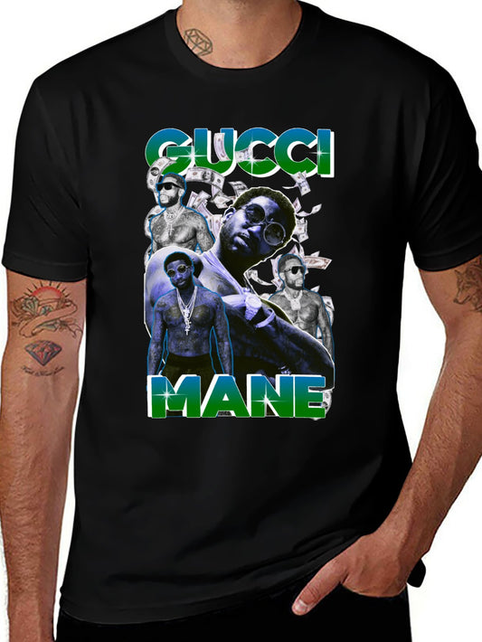 Music Unisex Cotton T-Shirt with Front Heat Transfer Print Xbbxodnzlj40