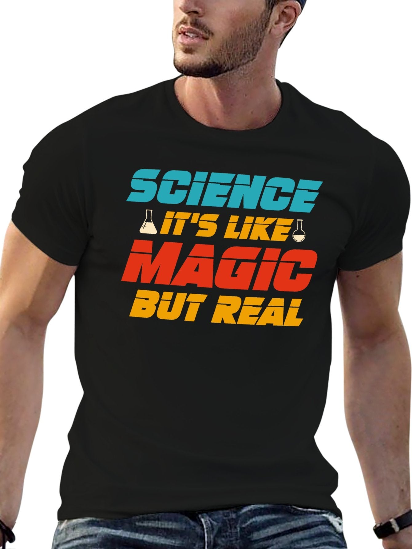 Unisex Cotton T-Shirt with Front Heat Transfer Printxb44hjjr86uq