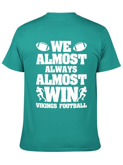 Unisex Cotton T-Shirt with Back Heat Transfer Printxb9hzt1q6qg1