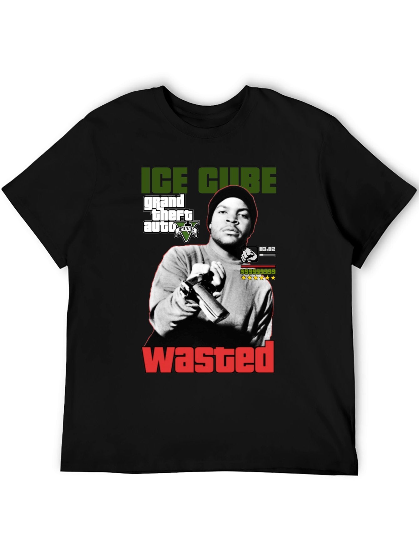 Music Unisex Cotton T-Shirt with Front Heat Transfer Print Xbb950b9pdyk